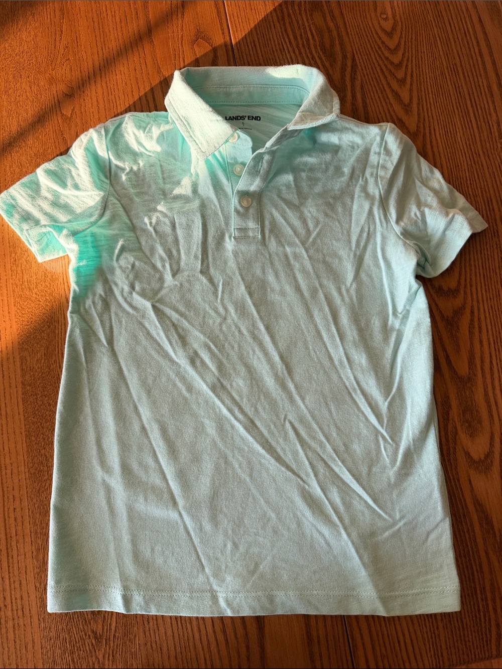 Lands' End Kids' Light green Polo Shirt